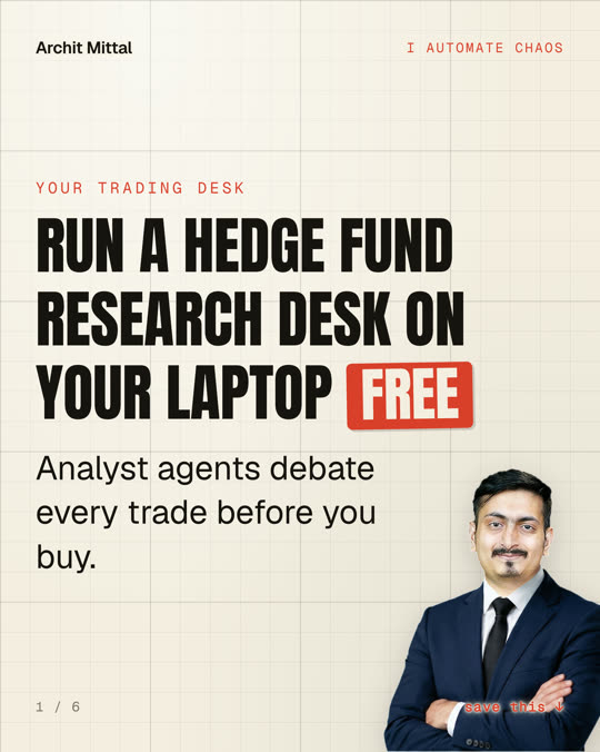 Run a hedge fund
research desk on
your laptop FREE