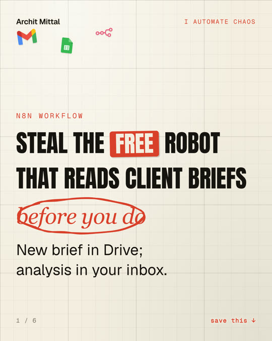 Steal the FREE robot
that reads client briefs
[[circle:before you do]]