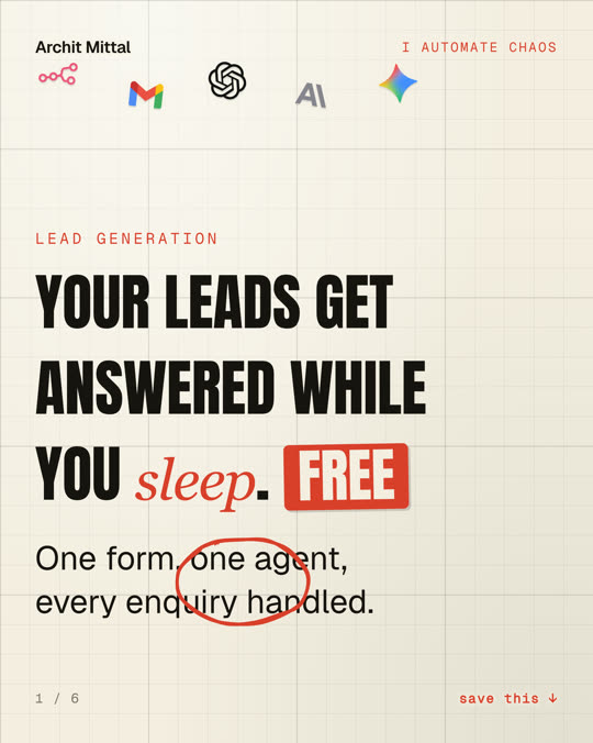 Your leads get
answered while
you [[circle:sleep]]. FREE